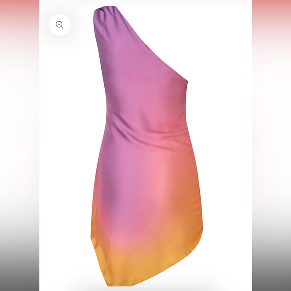 NWT Baobab La Danza Celia One-Shoulder Minidress - Picture 2 of 8